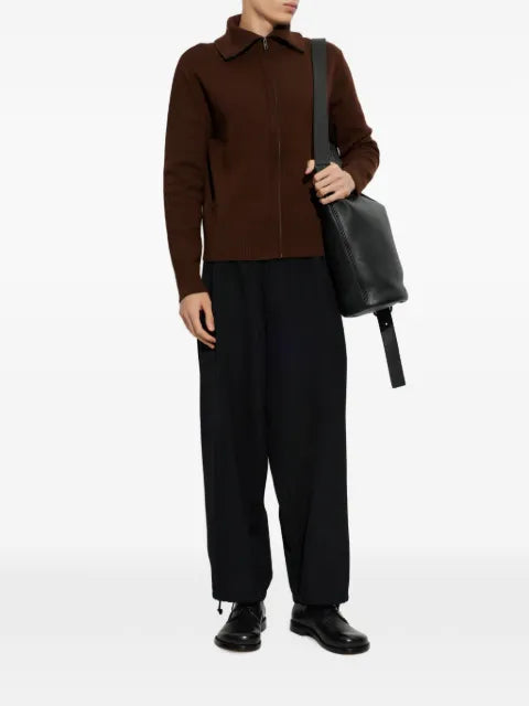 ENTIRE STUDIOS zip-up collared sweater