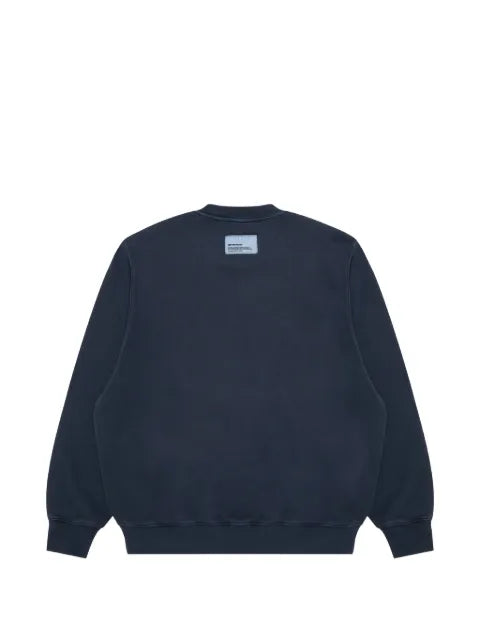 AAPE BY *A BATHING APE® logo-patch crew-neck sweater