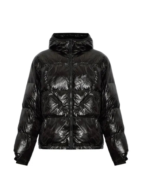 CARNE BOLLENTE hooded padded jacket