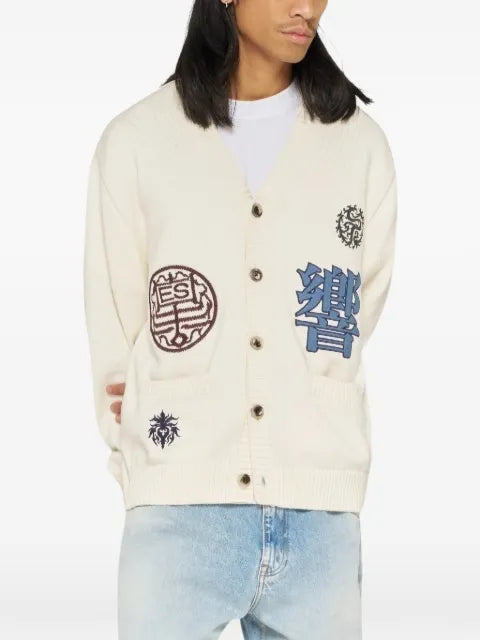 Edwin Hibiki embroidered cardigan