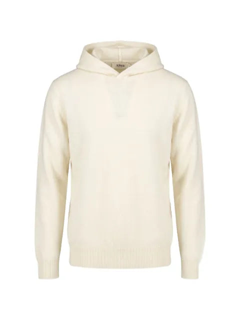 Altea fine-knit wool hoodie