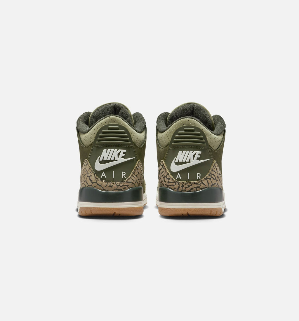 Air Jordan 3 Retro Medium Olive Grade School Lifestyle Shoe – Medium Olive/Sequoia/Neutral Olive/Sail
