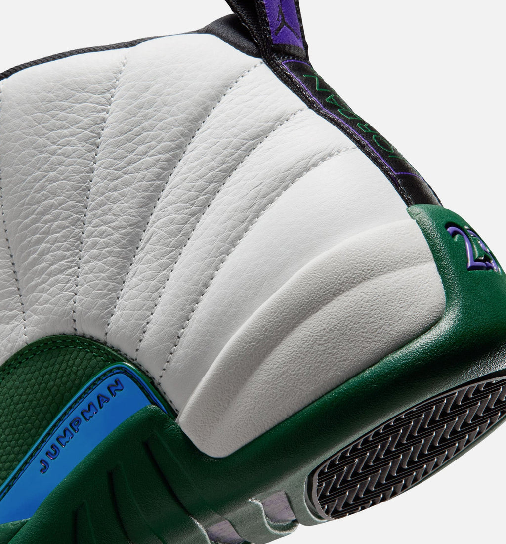 Air Jordan 12 Retro Idols Become Rivals | Men's Lifestyle Shoe | Summit White/Pine Green/Court Purple