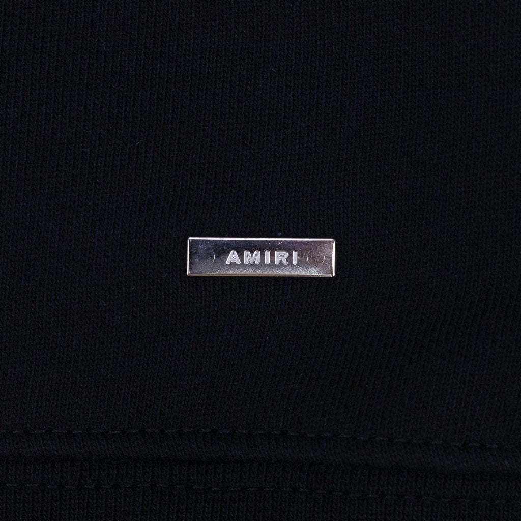 Black Micro MA Bar Hoodie