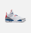 Nike Son of Mars Low Men's Lifestyle Shoe - White/Varsity Red/Light Smoke Grey/True Blue