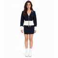 Thom Browne Women's Three-Bar Knit Skirt Suit