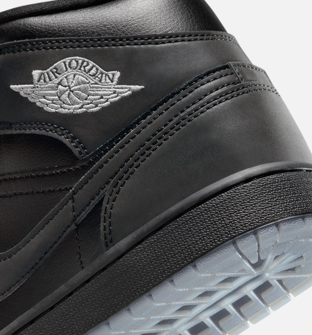 Air Jordan 1 Mid SE Men's Lifestyle Shoe – Black/Grey