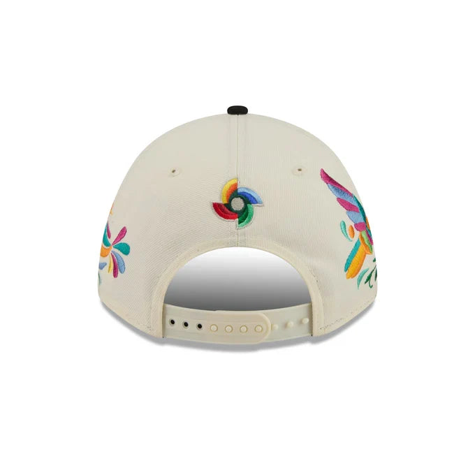 New Era 940 M Crown A Frame WBC Mexico Latin Embroidered Snapback Hat