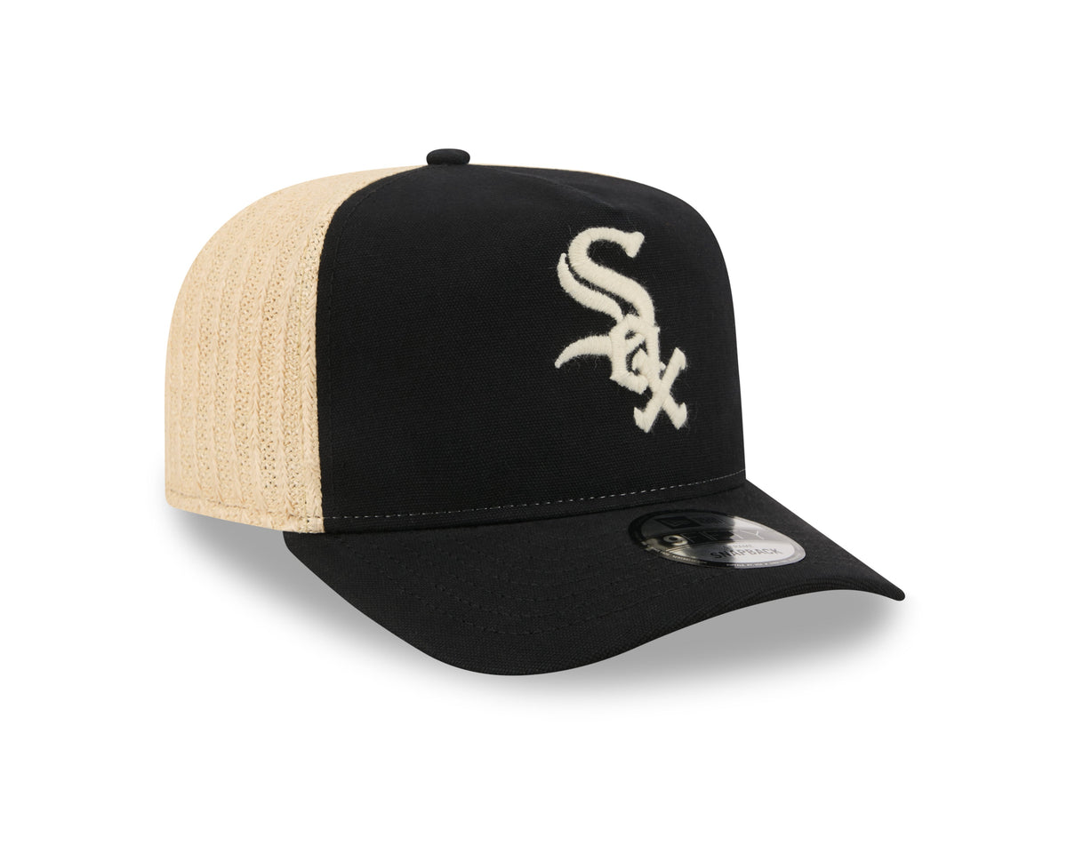 New Era 950 A Frame Chicago White Sox Grained Snapback Hat