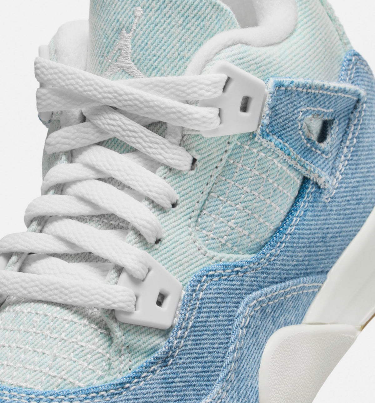 Air Jordan 4 Retro Worn Blue Preschool Lifestyle Shoe