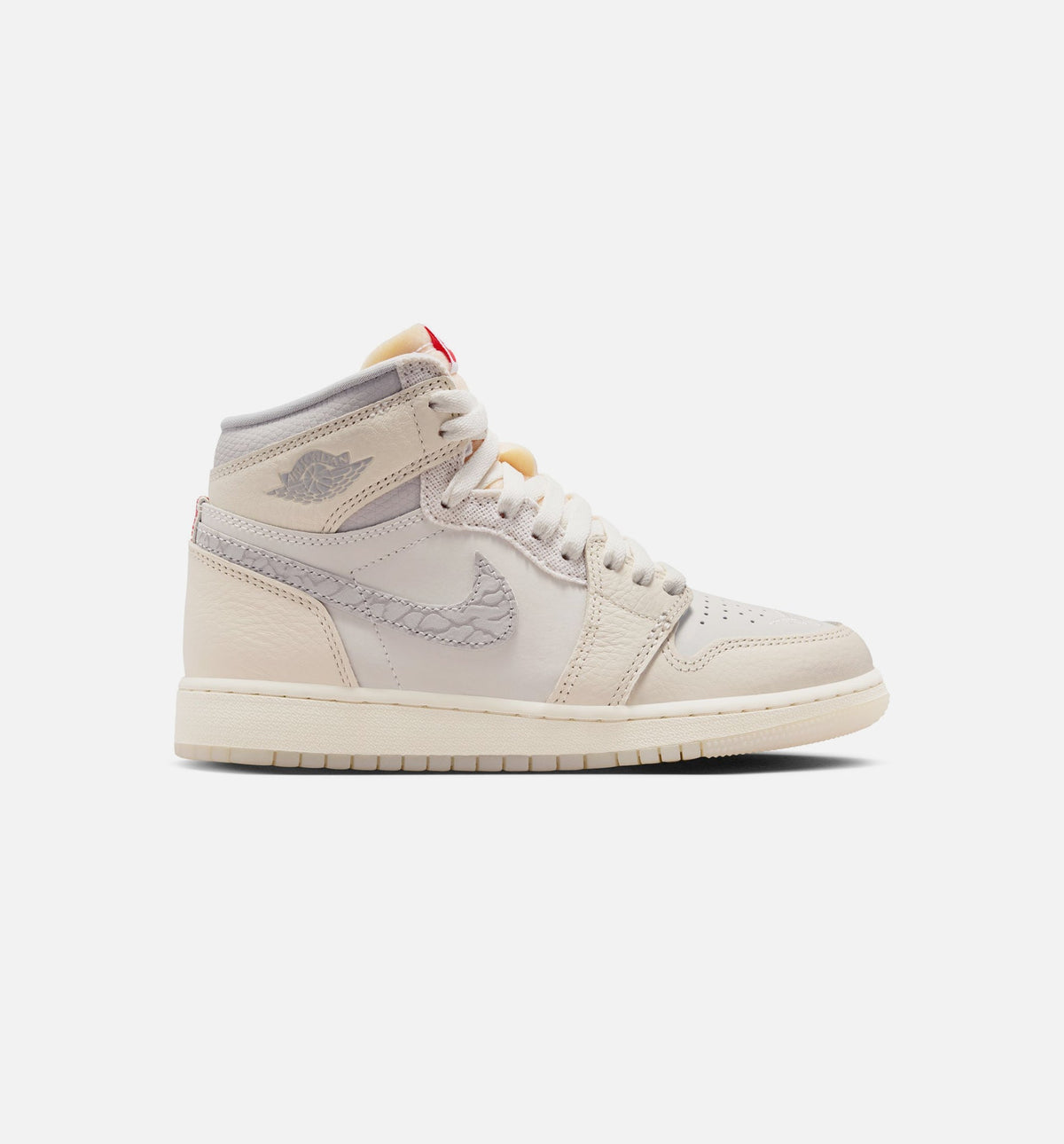 Air Jordan 1 Retro High OG GS Sneakers | Sail/University Red/Pale Ivory/Coconut Milk/Phantom
