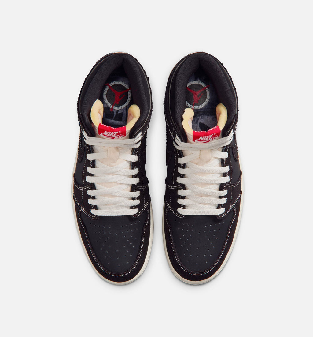 Air Jordan 1 Retro High OG Flight Club | Men's Lifestyle Shoe | Black/Varsity Red/Sail/Gum Medium Brown