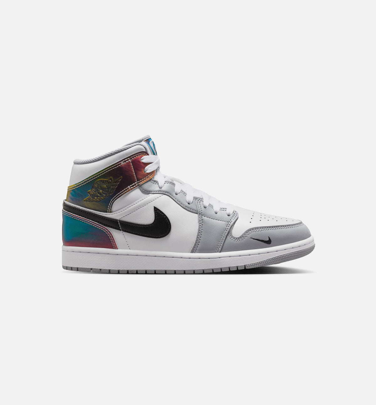 Air Jordan 1 Mid SE – Men's Lifestyle Shoe in Black/White/Wolf Grey