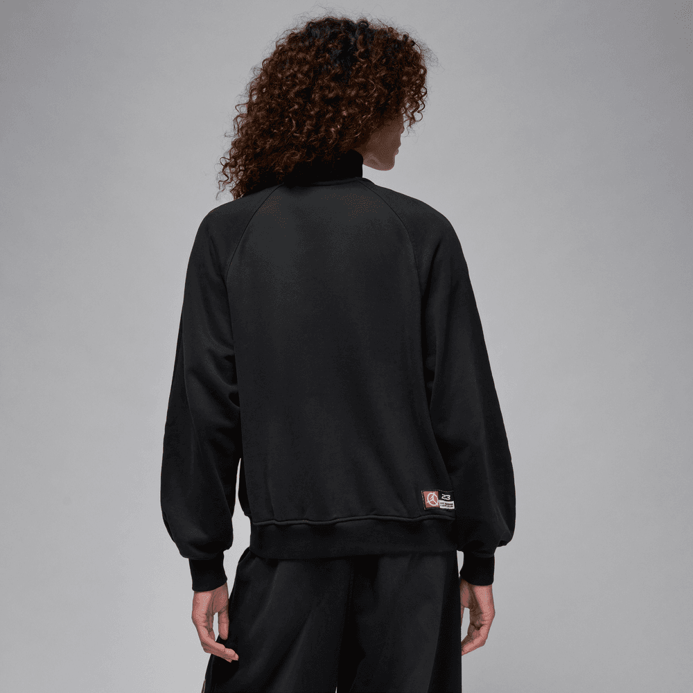 Wmns Air Jordan Flight Club Fleece Quarter Zip Hoodie