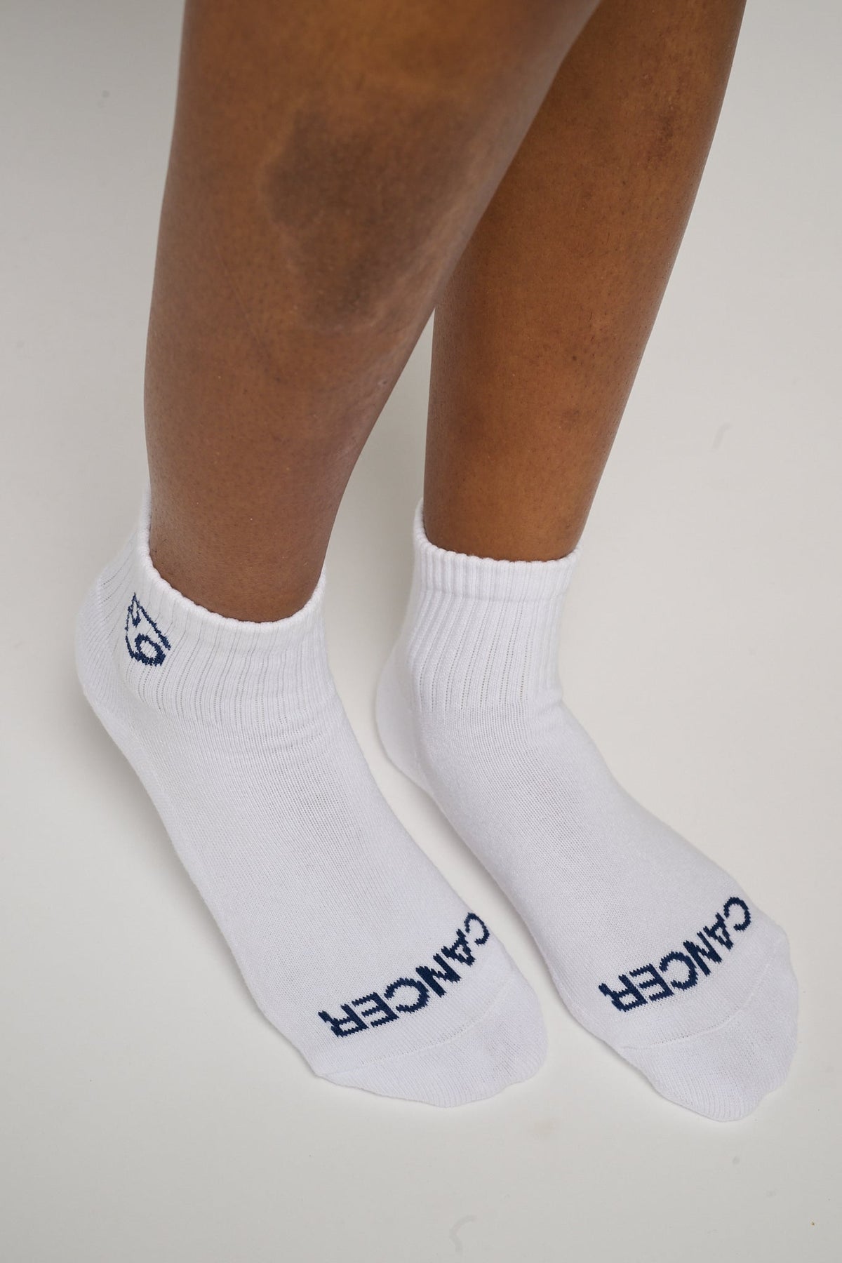 Cancer Quarter Cut Sock