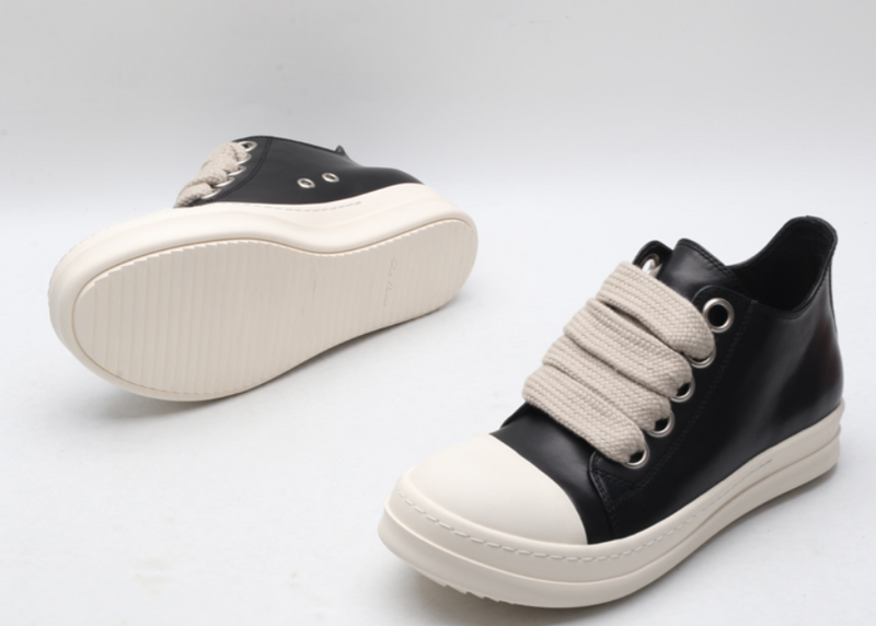 Rck Owns DRKSHDW Low-Top Sneakers – Jumbo Laces Edition