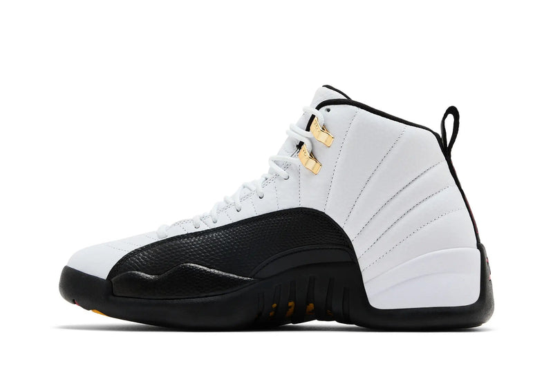 Air Jordan 12 Retro 'Taxi' 2025 – Championship Sneaker in Bold Black & Vivid Yellow
