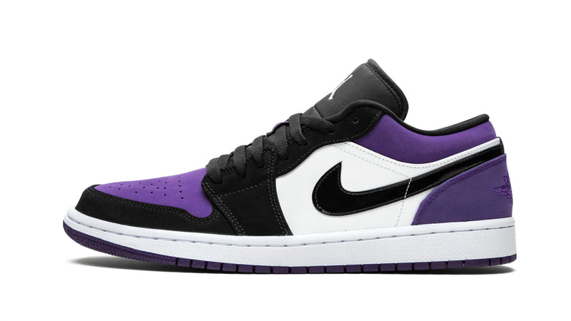 Air Jordan 1 Low 'Court Purple' Men's & Women's Sneakers