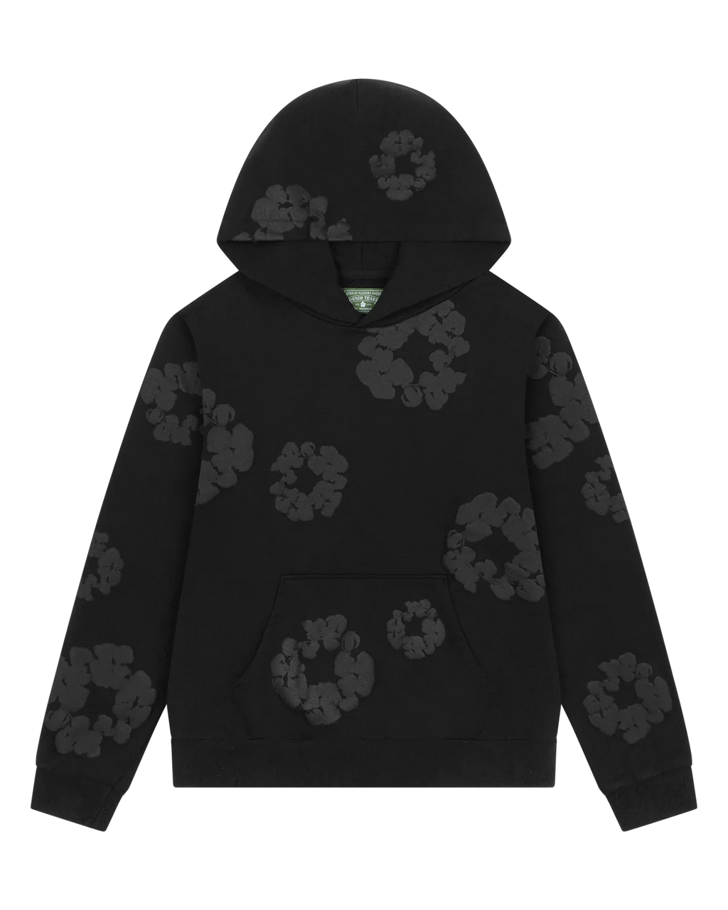 Denim Tears The Cotton Wreath Sweatshirt Monochrome