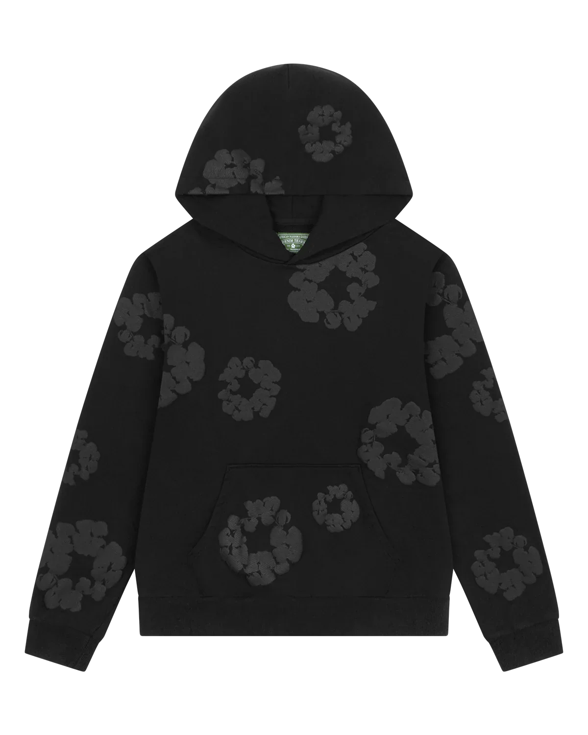 Denim Tears The Cotton Wreath Sweatshirt Monochrome