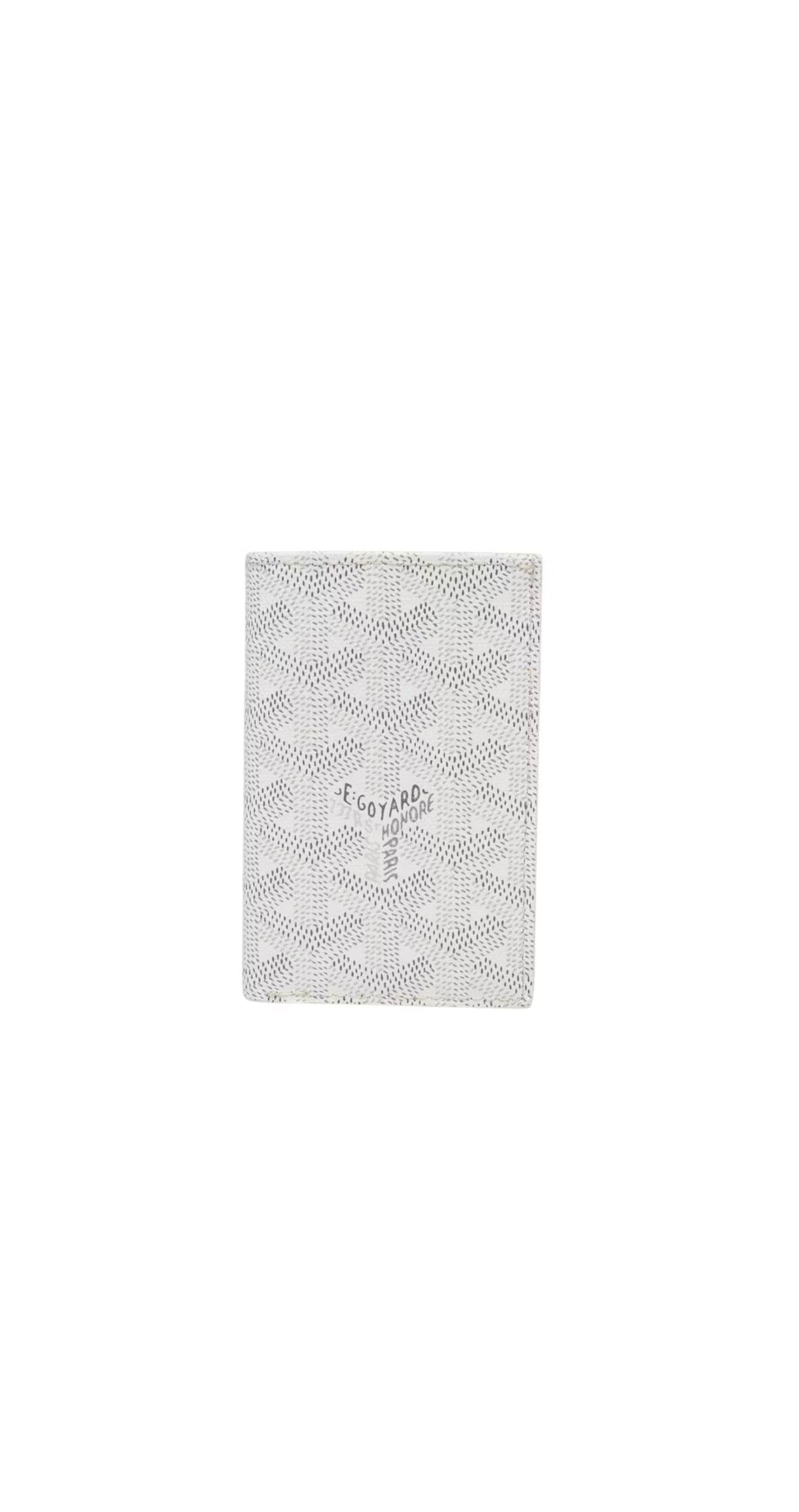 Goyard Saint Pierre Card Holder White