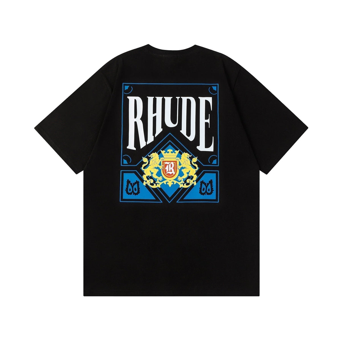 Rhude T-shirt Micro Standard Poker Printed Short Sleeve T-shirt
