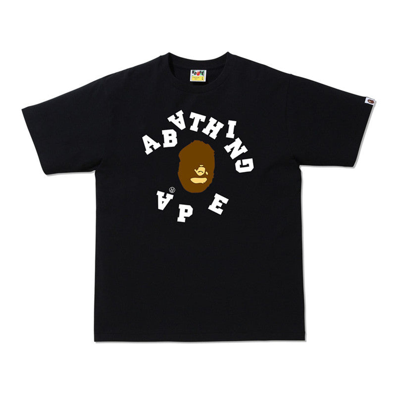 Bape Baby Milo Multi‑Print Graphic Oversized Tee Streetwear Unisex
