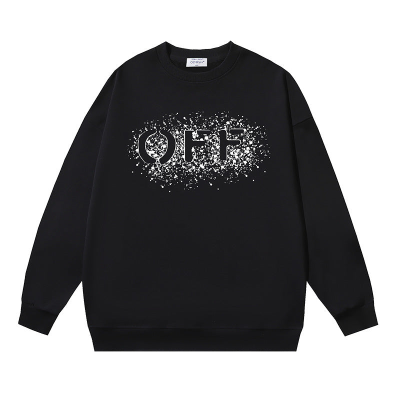 Off-White Multi Graphic Arrow Logo Unisex Crew Neck Sweatshirt