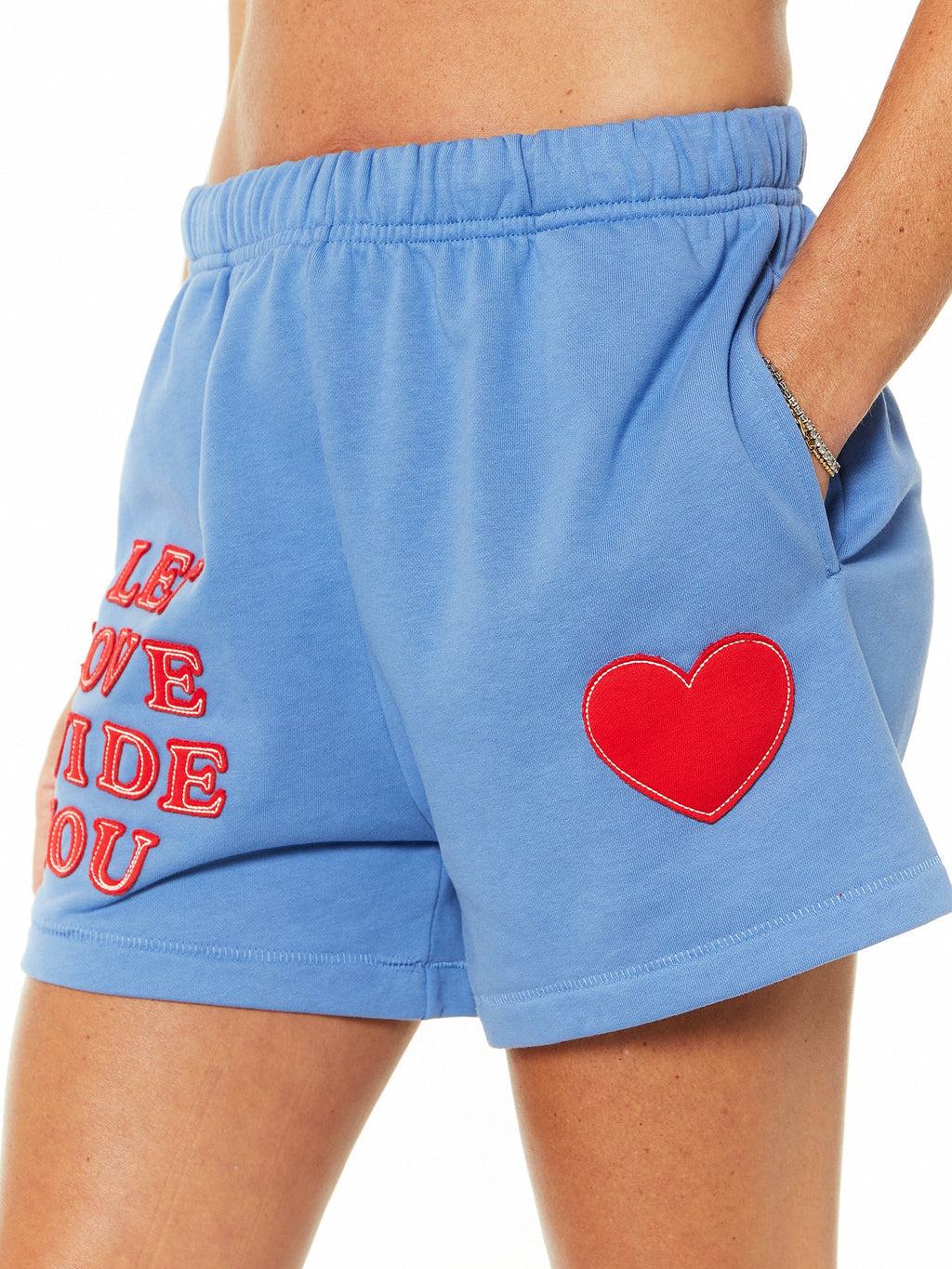 LET LOVE GUIDE YOU SWEATSHORT