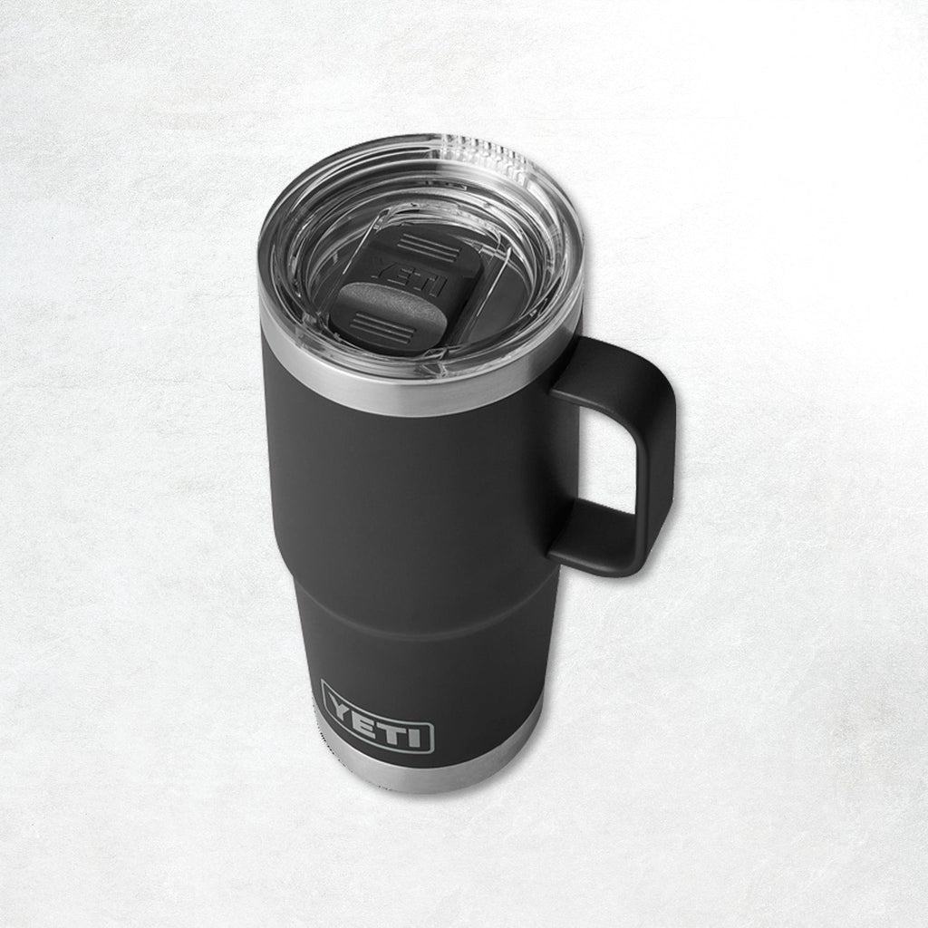 Yeti Rambler 20 Oz Travel Mug: Black