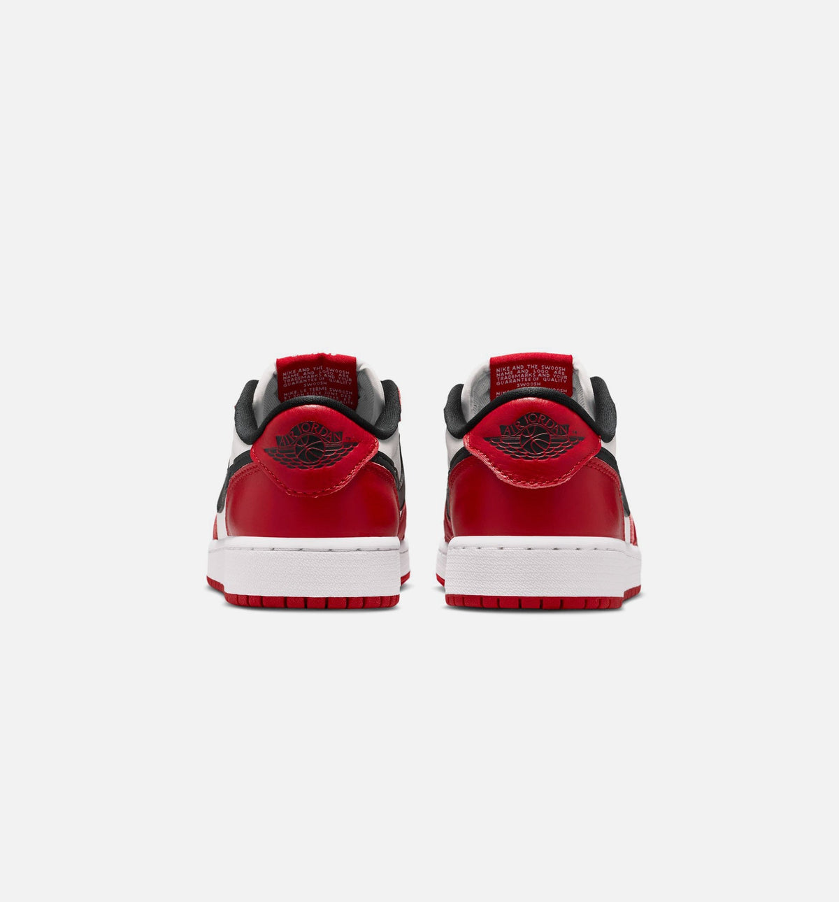 Air Jordan 1 Retro Low OG 'Laser Black and Varsity Red' Grade School - Black/Varsity Red/Summit White