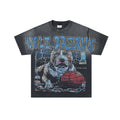 VALE USA Dreams Graphic Washed Black T-Shirt
