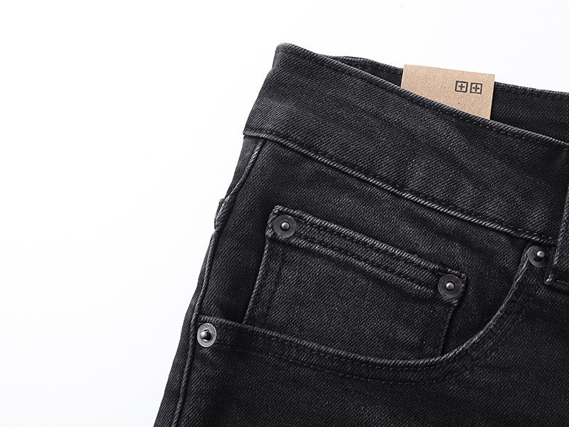 Ksubi Black Washed Graphic Jeans