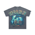 DUAA Cowboy Graphic Gray Short-Sleeve T-Shirt