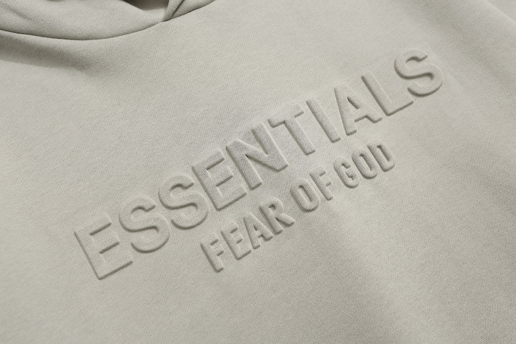 Fear of God Essentials Embossed Pullover Hoodie