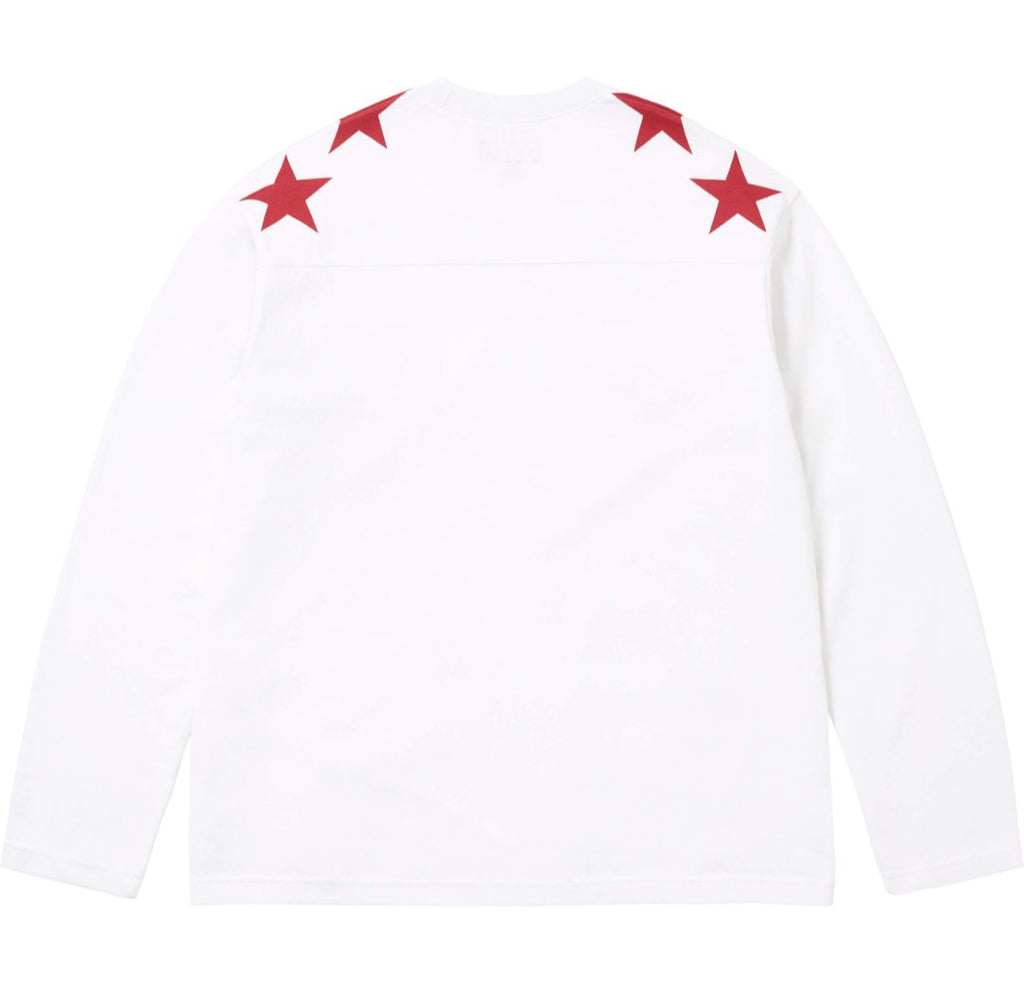 Supreme 88 Star Shoulder Long-Sleeve T-Shirt