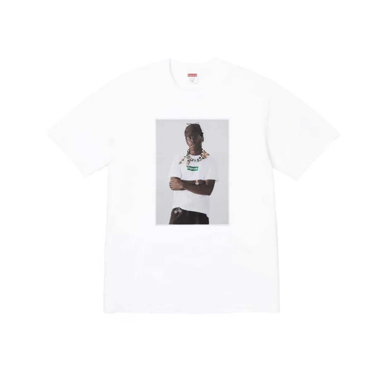 Supreme Tyler The Creator Portrait Graphic T-Shirt