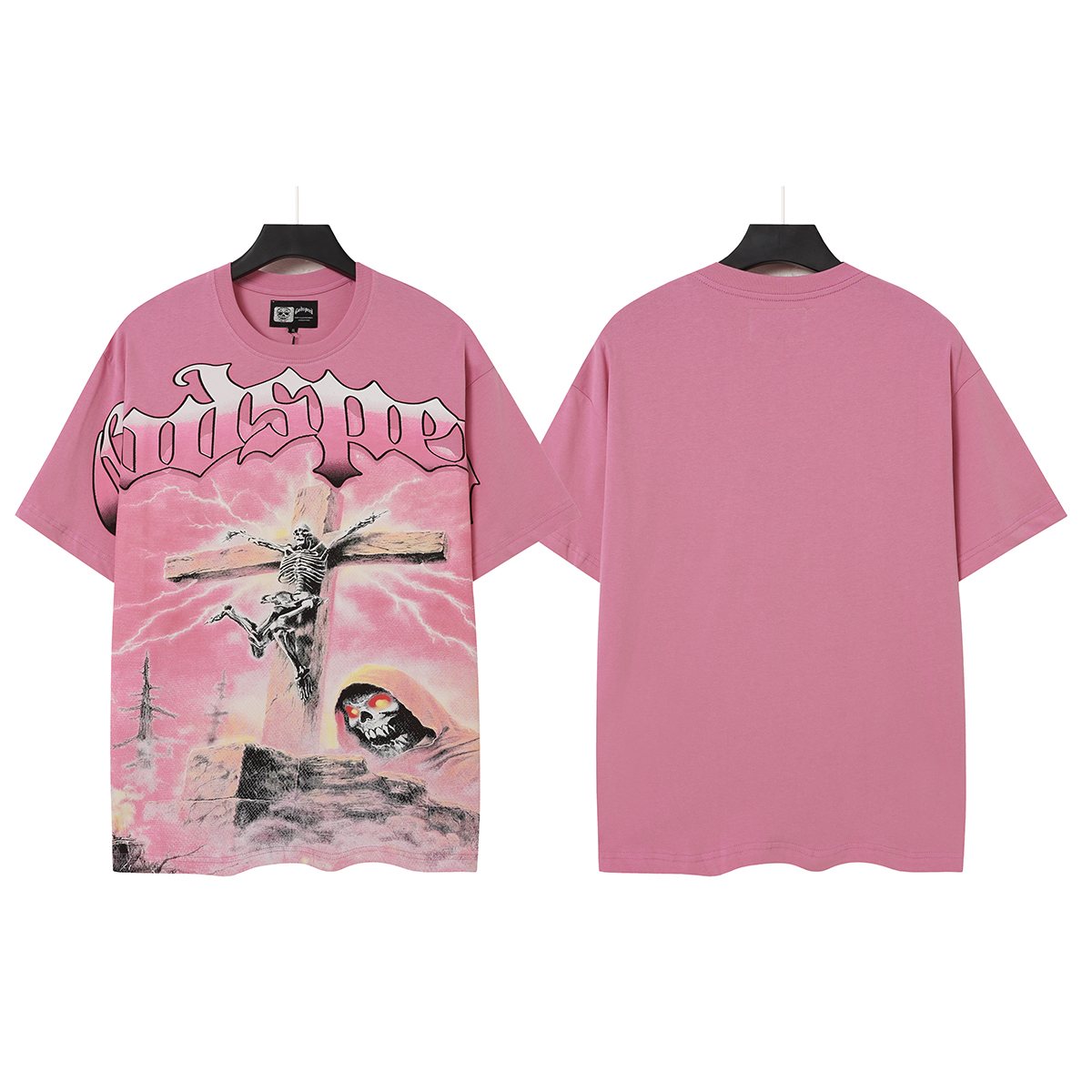 Godspeed Pink Graphic Short-Sleeve T-Shirt