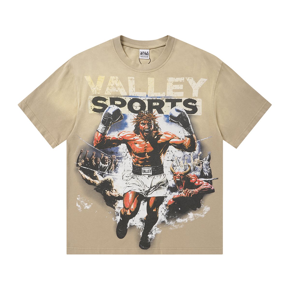VALLEY Boxing Before Death Graphic T-Shirt
