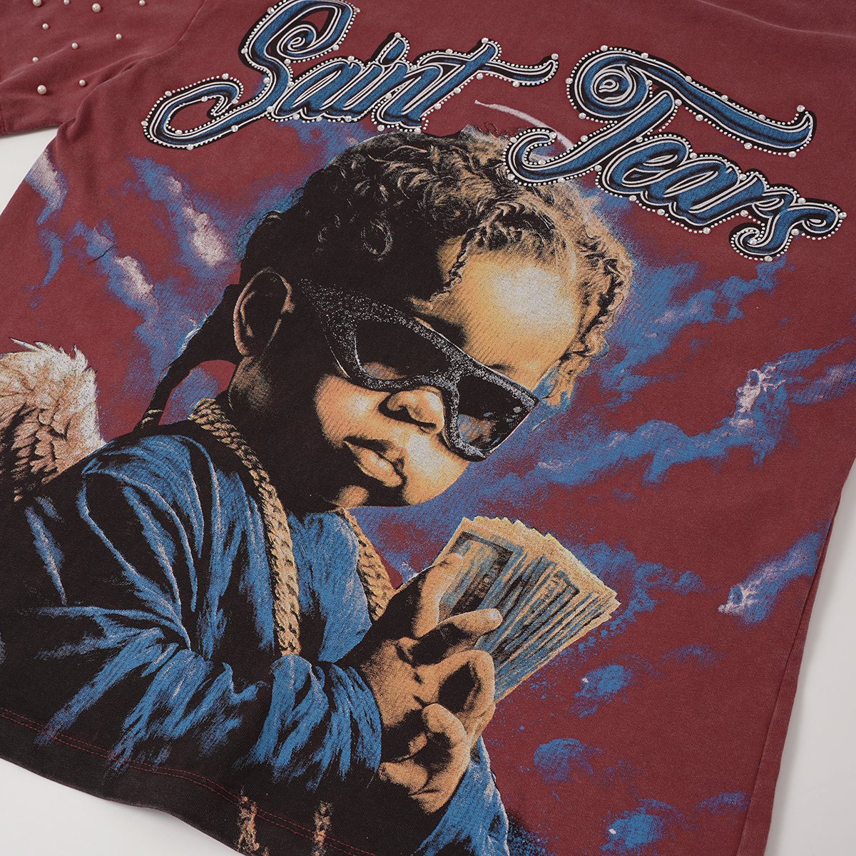SAINT Tears Graphic Short-Sleeve T-Shirt