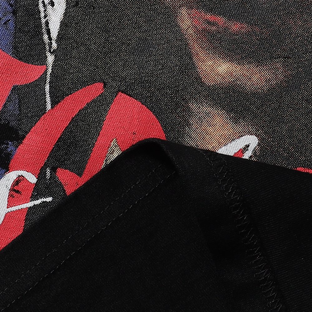 RARE PEACE Mad World Graphic Short-Sleeve T-Shirt