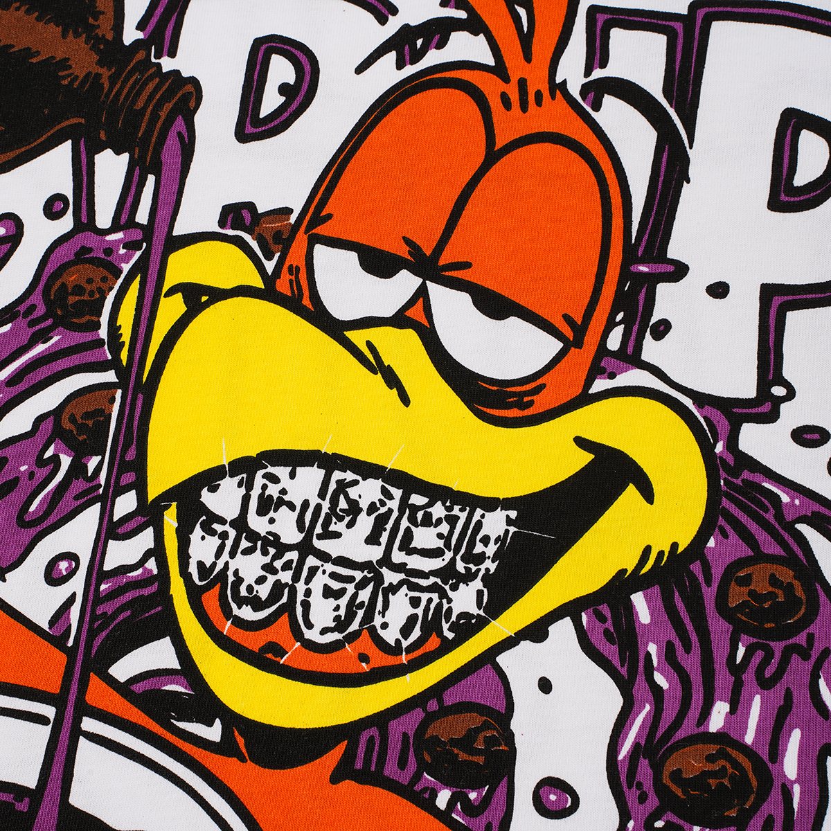 THAT'S A AWFUL LOT OF COUGH SYRUP Cartoon Ringer T-Shirt