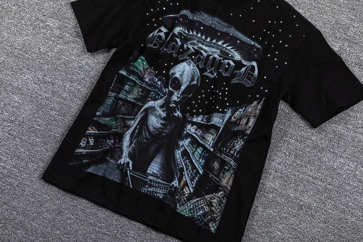 GlazingD Above the Law of Gravity Graphic T-Shirt