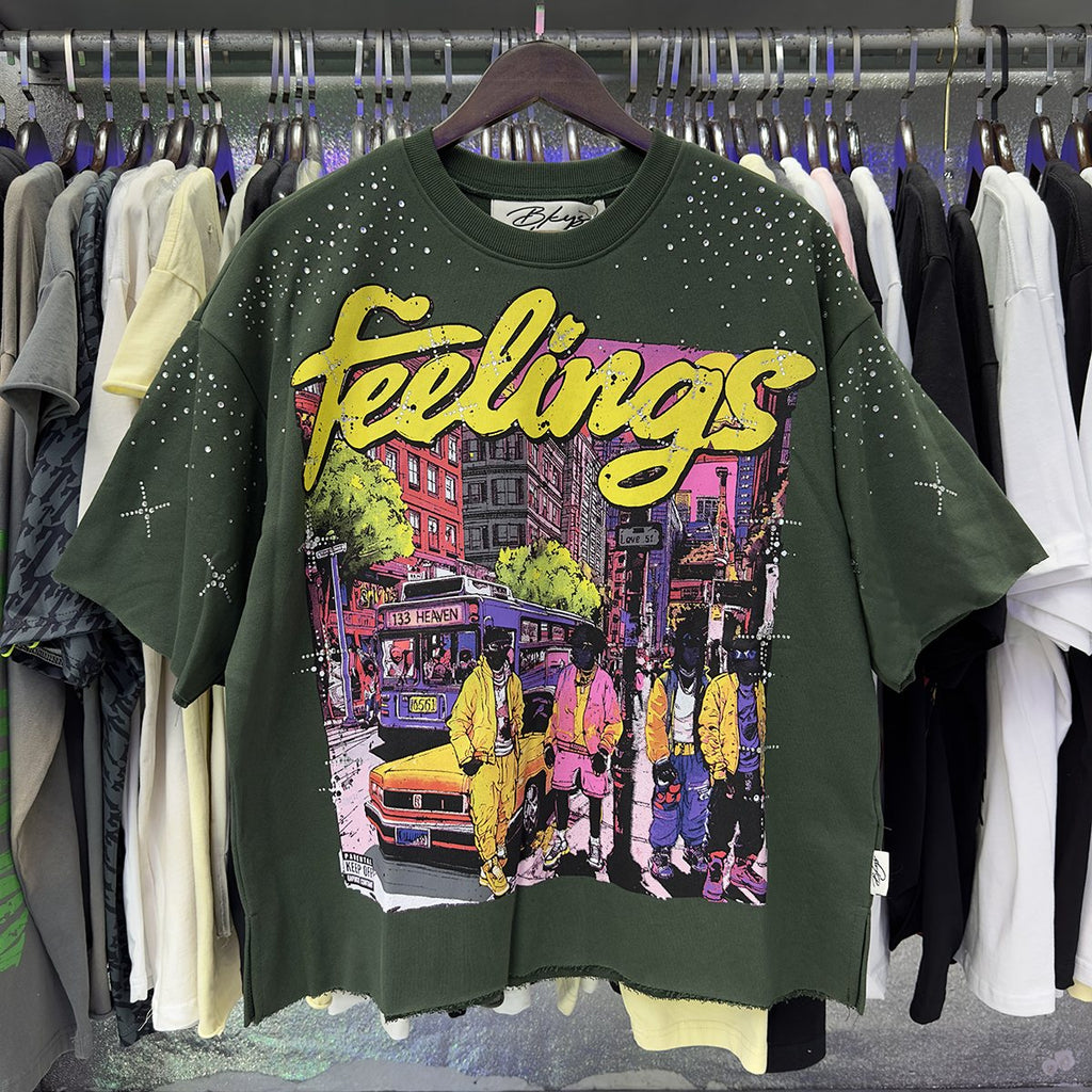 BKYS Revival Feelings Cropped Graphic T-Shirt