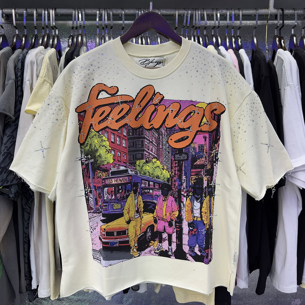 BKYS Revival Feelings Cropped Graphic T-Shirt