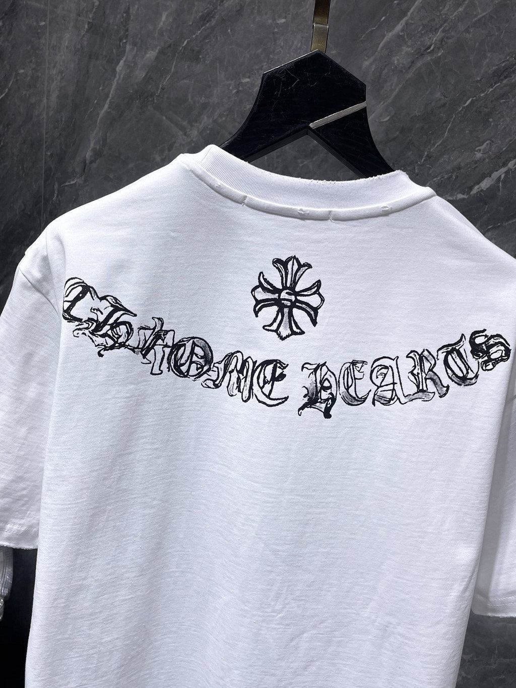 Chrome Hearts Cross Graphic Short-Sleeve T-Shirt