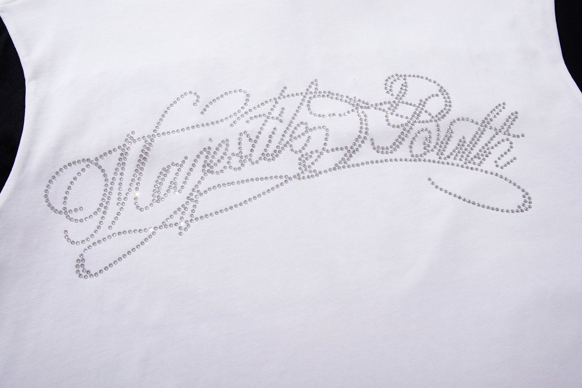 MAJESTIK Car Graphic Zip-Front Short-Sleeve T-Shirt
