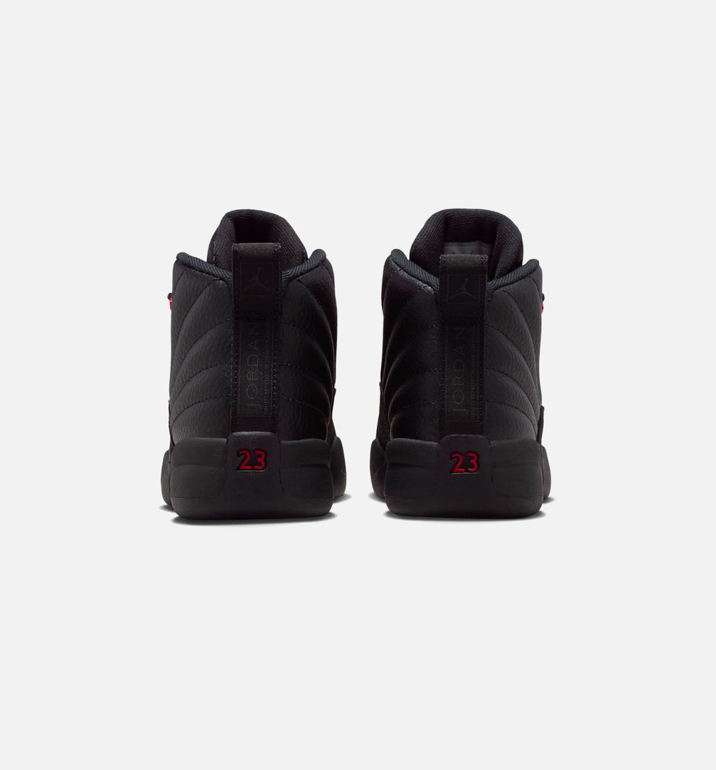 Air Jordan 12 Retro 'Bloodline' Preschool - Black/Varsity Red