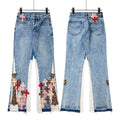 Chrome Hearts Gallery Dept Cross Patch Flare Denim Jeans 8186