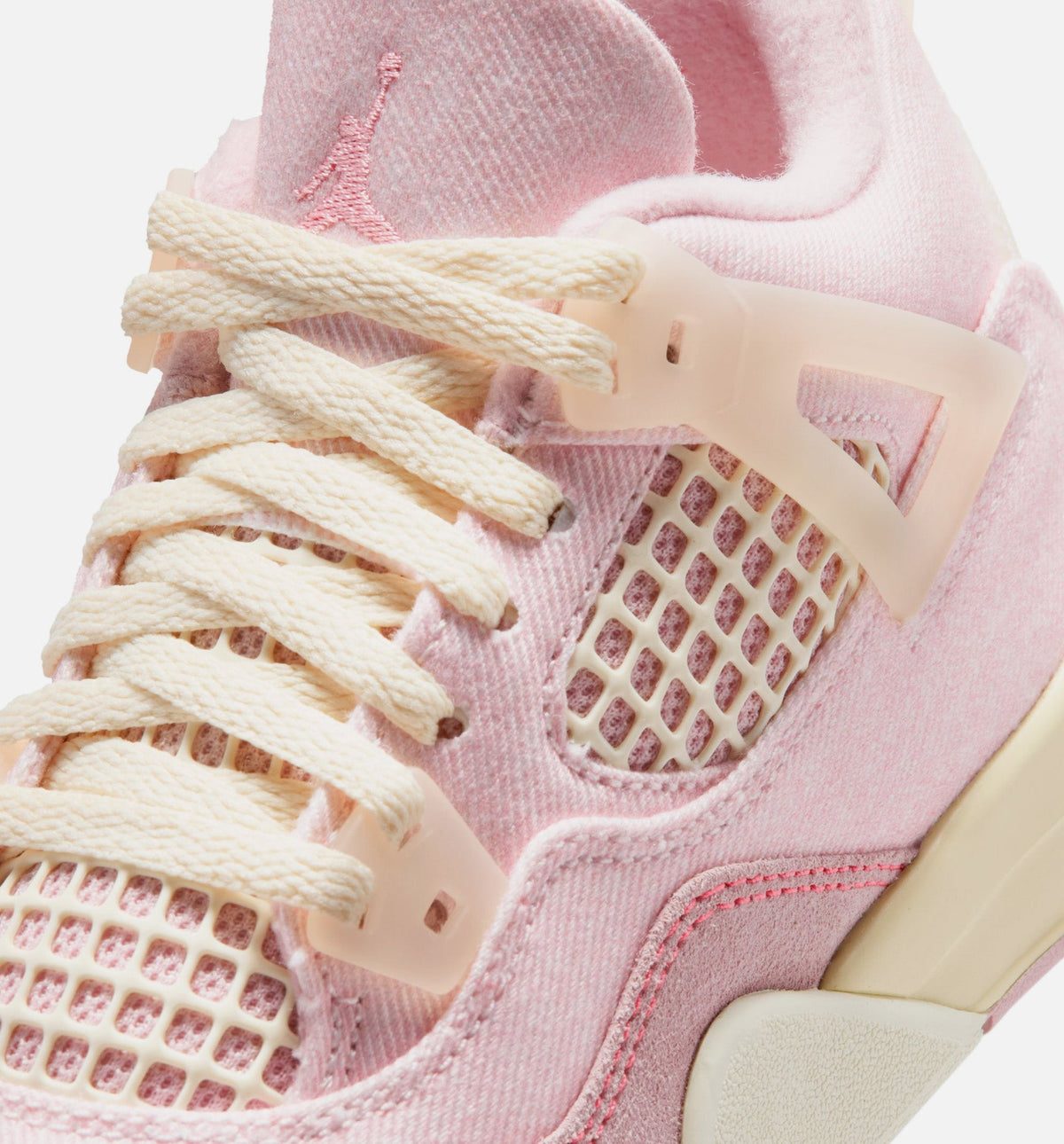Air Jordan 4 Retro Pink Pearl And Iced Carmine Preschool Lifestyle Shoes - Pink Pearl/Iced Carmine/Coconut Milk